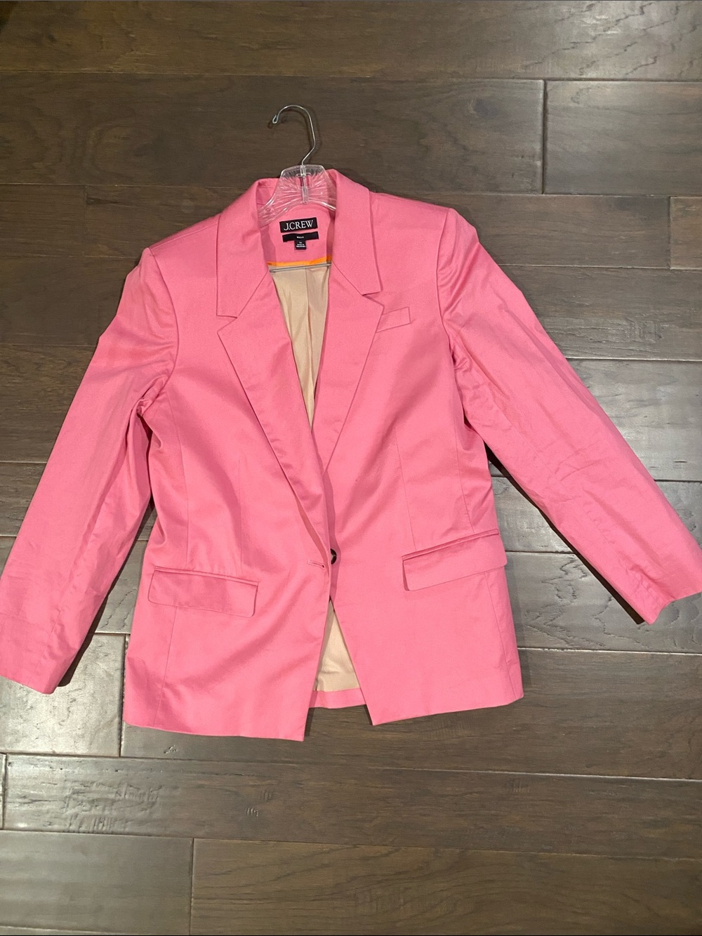 J. Crew Bright Pink Tailored Women's Blazer
